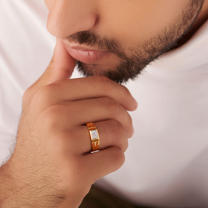 Issac Diamond Ring for Men