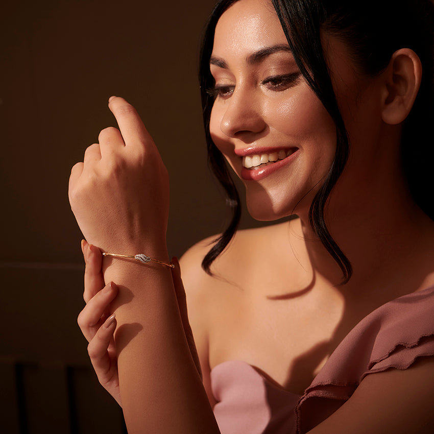 Aadvina Diamond Bangle