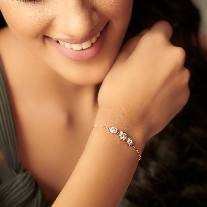 Aarja Diamond Chain Bracelet