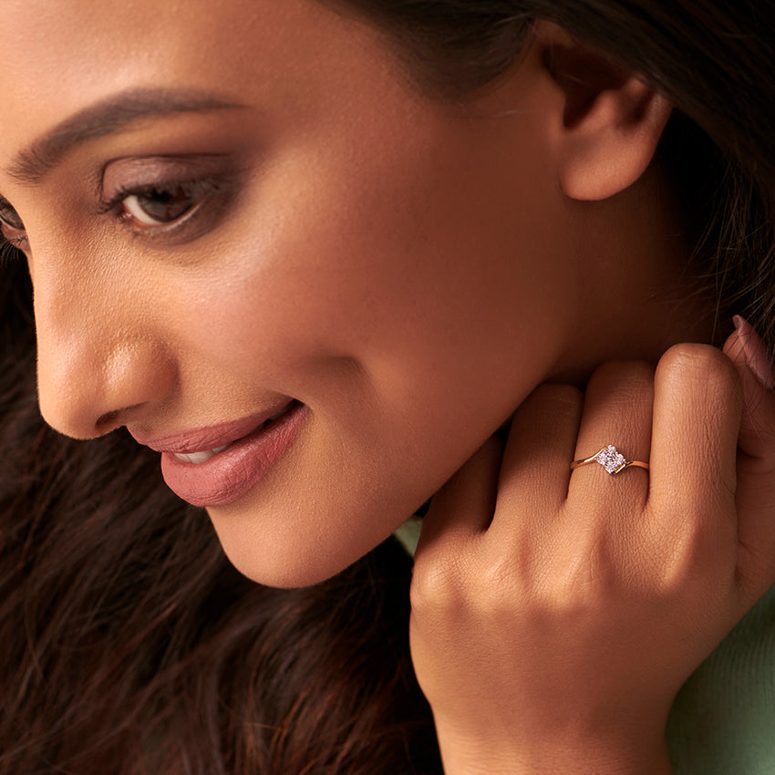 Quad Miracle Plate Diamond Ring