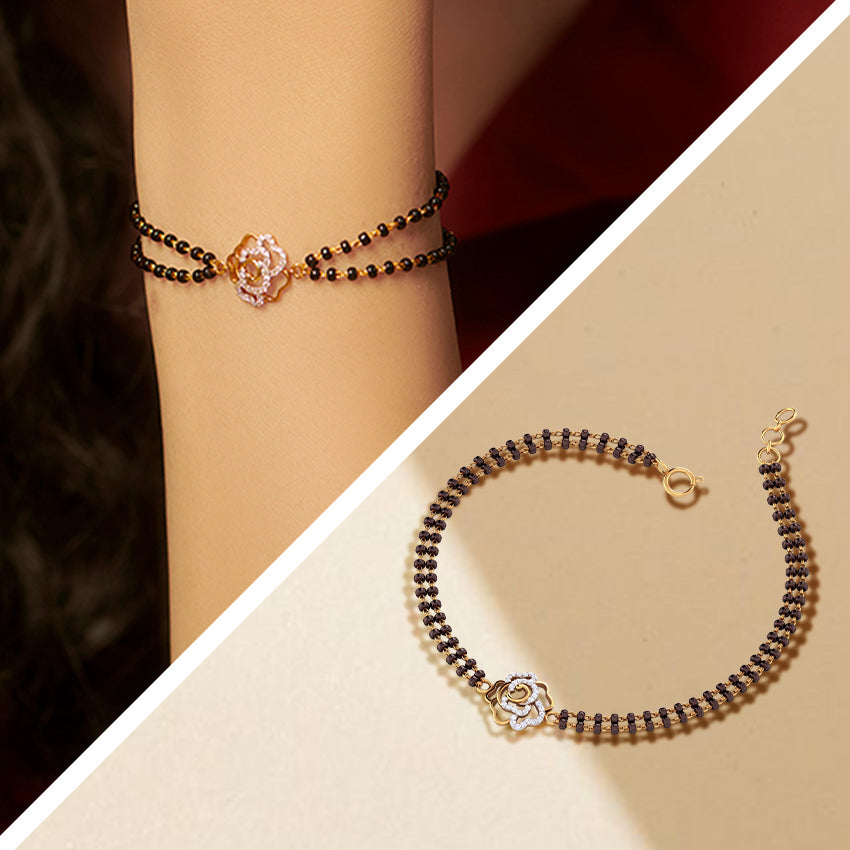 Anaisha Diamond Mangalsutra Bracelet