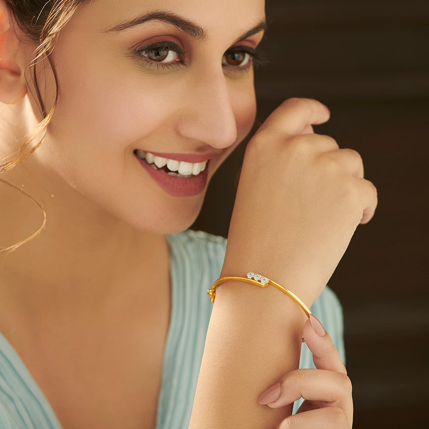 Trio Cluster Diamond Bracelet