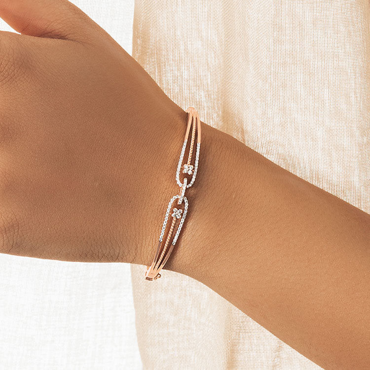 Starlit Serenity Diamond Bracelet