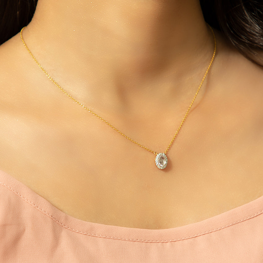 Aleeza Bloom Gemstone Necklace