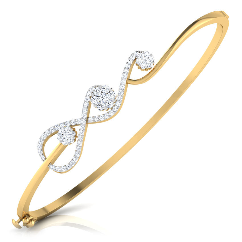 Aura Cluster Diamond Bracelet