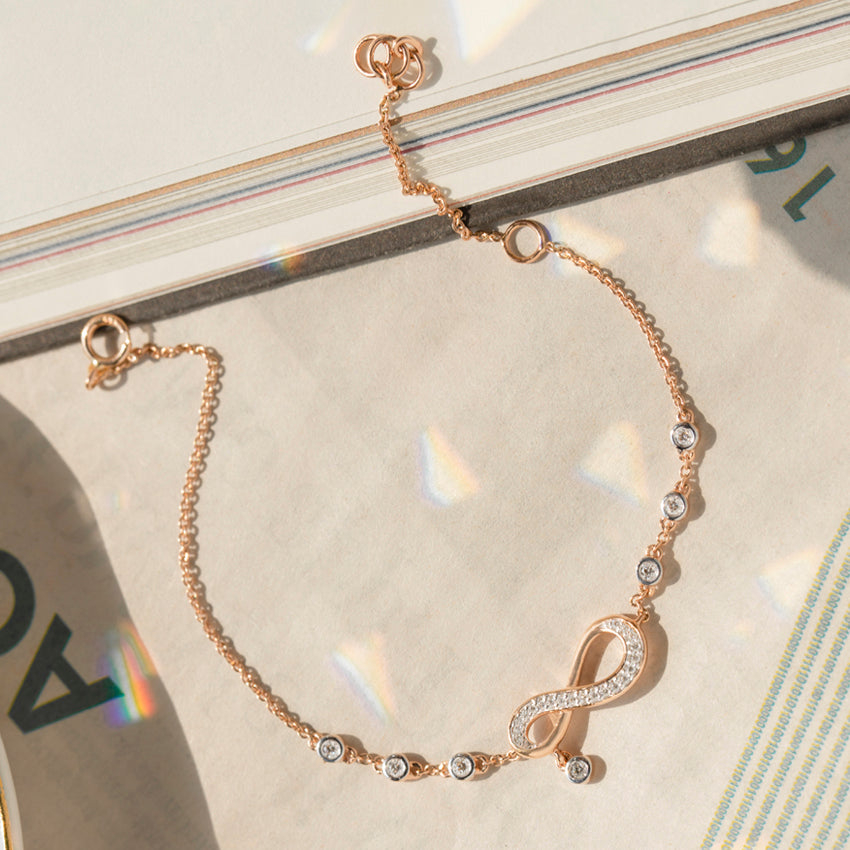 Vogue Infinty Diamond Bracelet