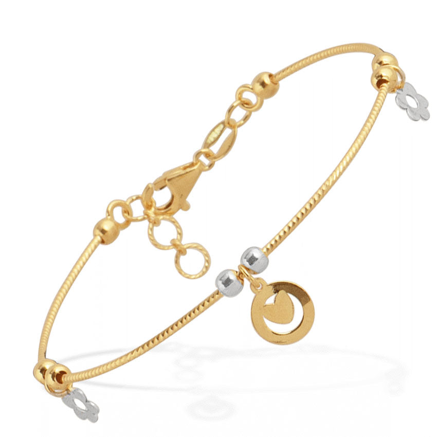 Saniya Gold Chain Bracelet