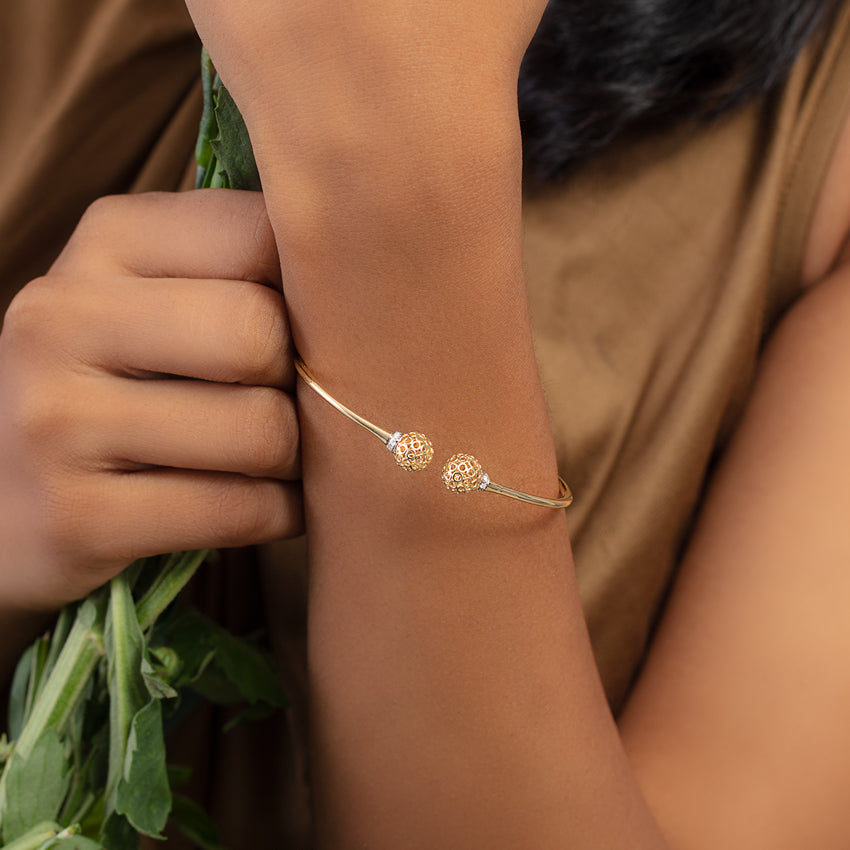 Orb Lattice Diamond Bracelet