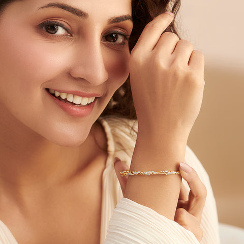 Raha Mesh Diamond Bracelet