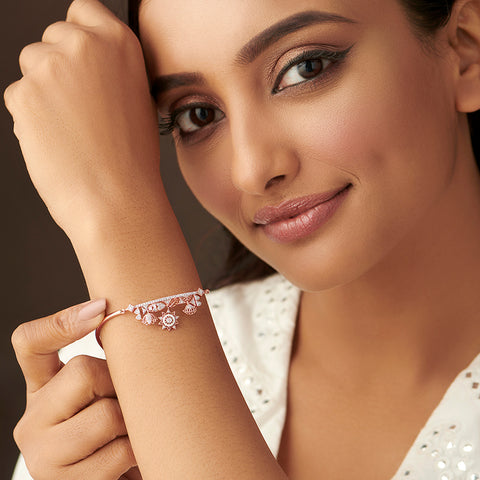 Radiant Maze Diamond Bracelet