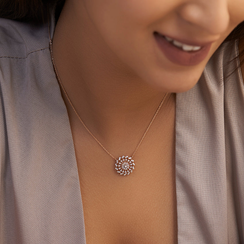 Roza Diamond Necklace