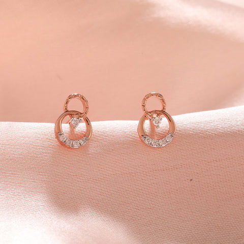 Embrace Diamond Stud Earrings