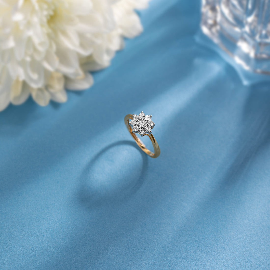 Bunch Miracle Plate Diamond Ring