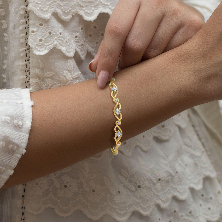 Interlace Diamond Bracelet