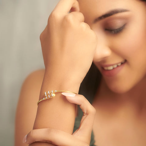 Mesh Magic Diamond Flexible Bracelet