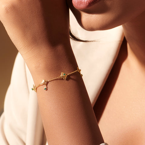 Nitara Cutout Gemstone Bracelet