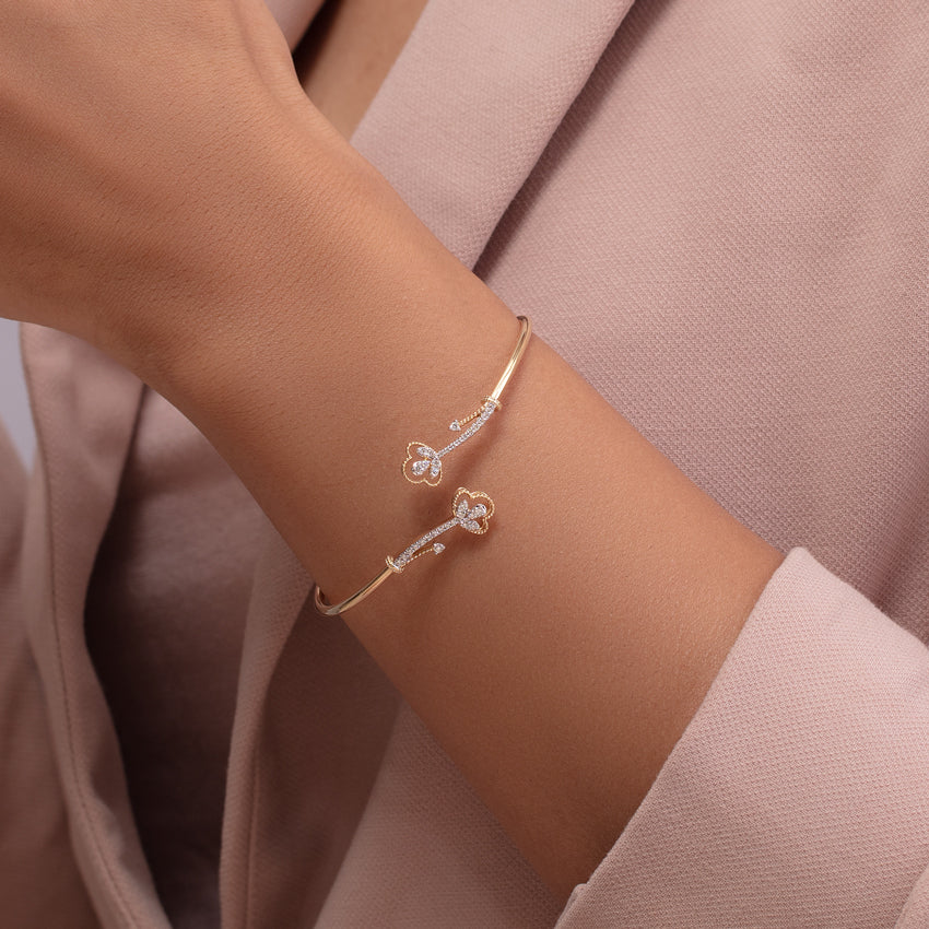 Aaryana Bloom Diamond Bracelet