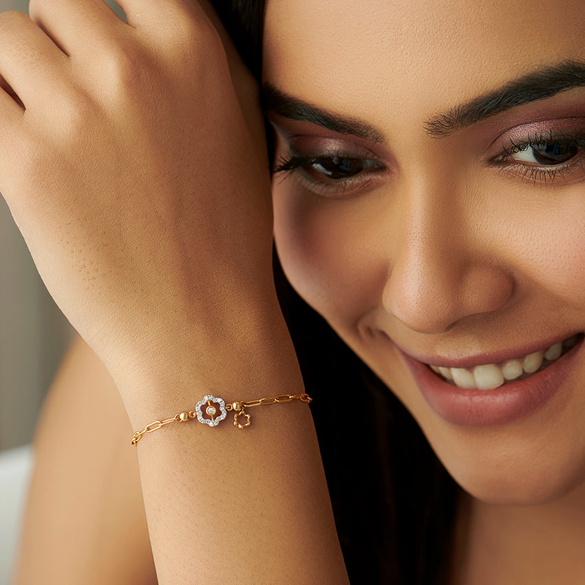 Sparkle Floret Diamond Bracelet