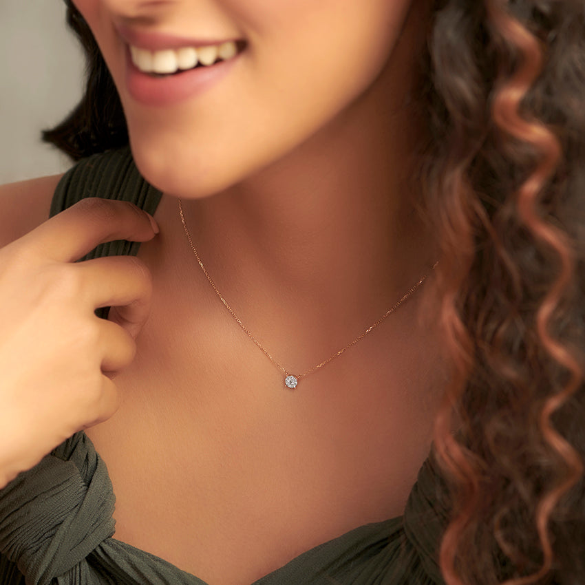 Isla Glow Chain Diamond Necklace