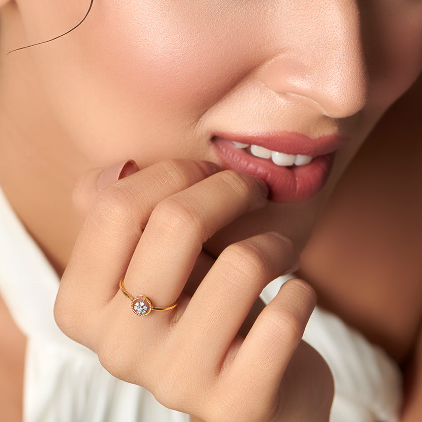 Posy Cluster Diamond Ring