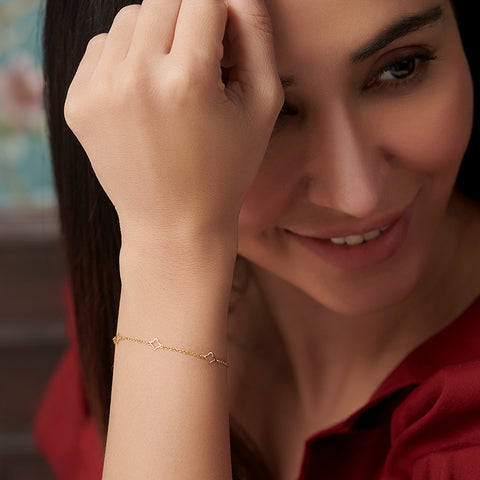 Dressy Multiwear Gold Bracelet