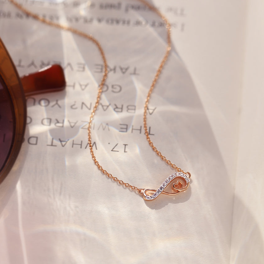 Amoura Infinity Diamond Necklace