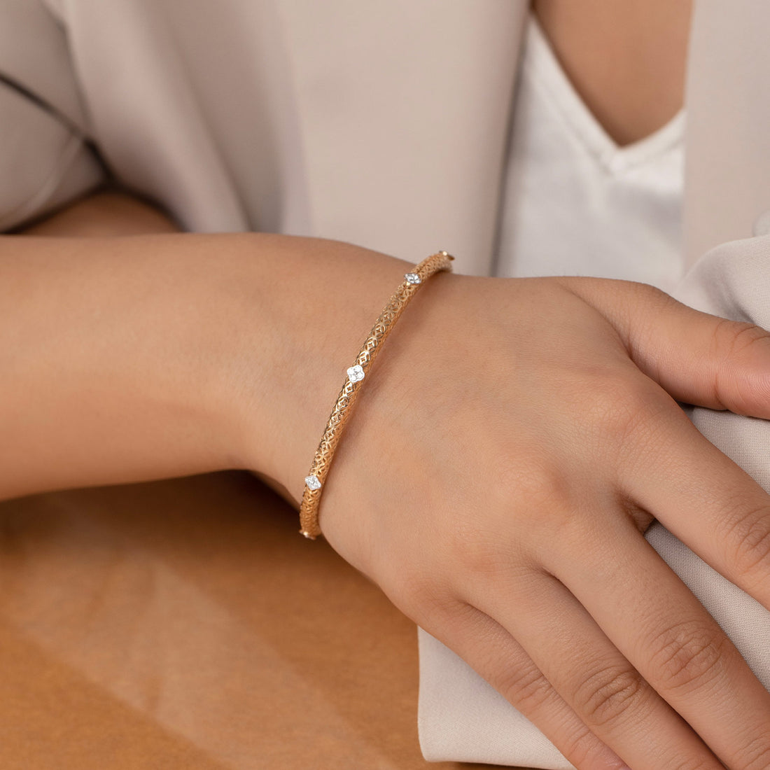 Ainaz Diamond Bangle