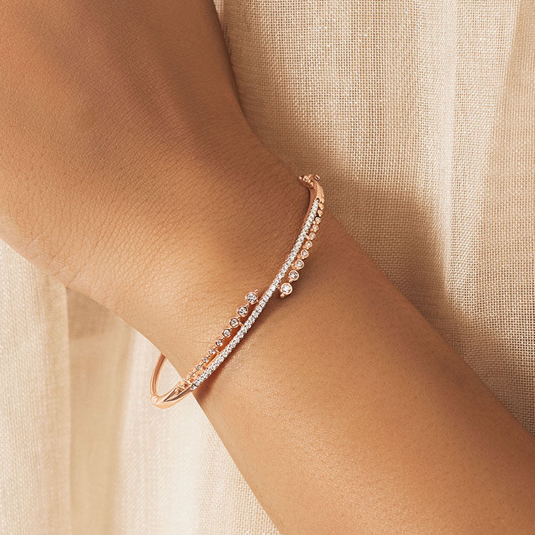 Luxe Trine Diamond Bracelet