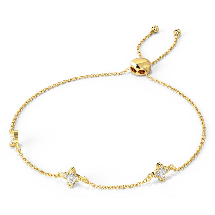 Blossom Adjustable Diamond Bracelet