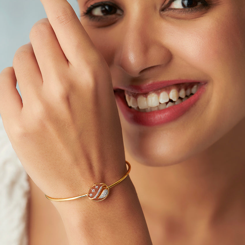 Makena Paisley Diamond Bracelet