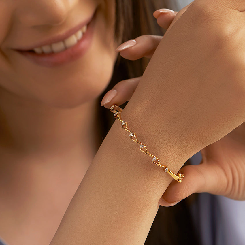 Arch Diamond Bracelet