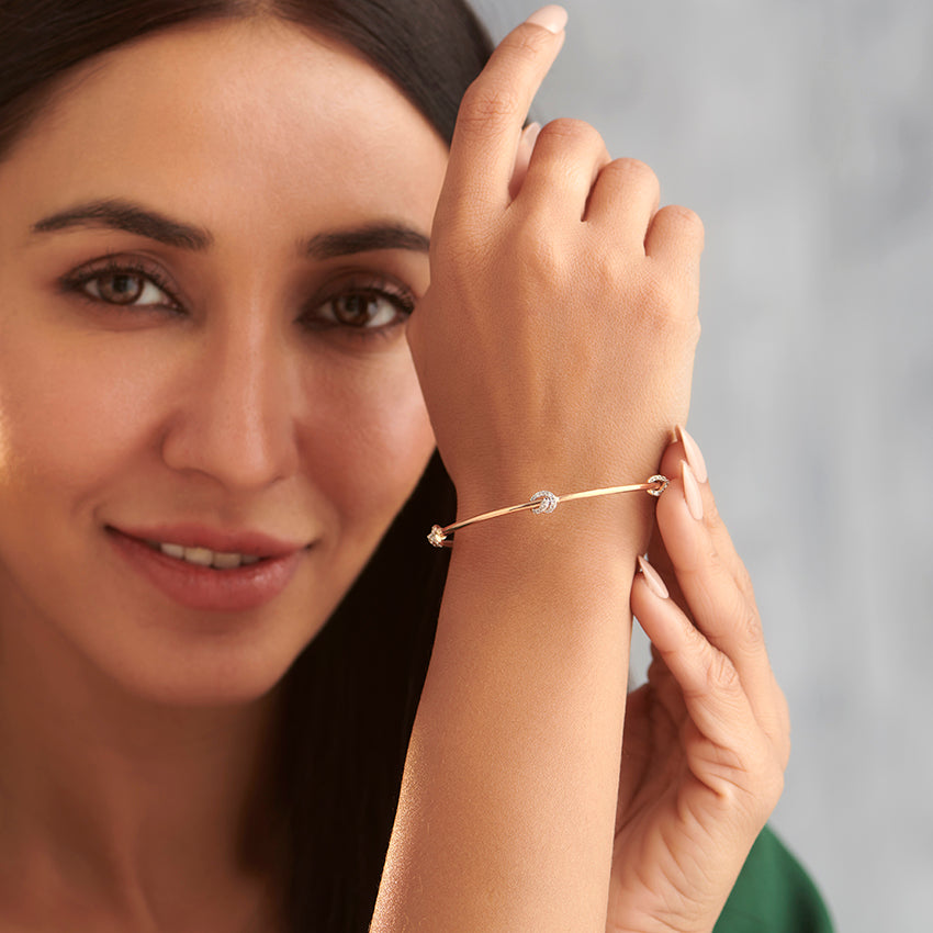 Aisha Diamond Bangle