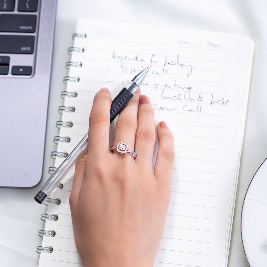 Anna Quad Diamond Ring