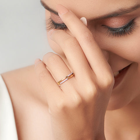 Sleek Diamond Band