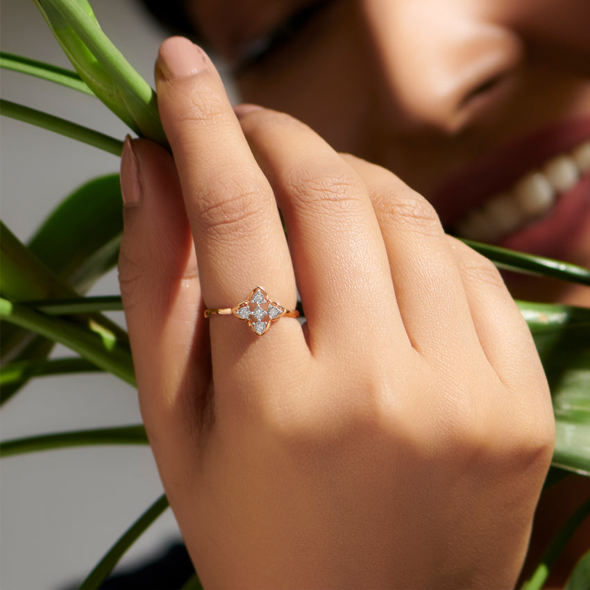Blush Miracle Plate Diamond Ring
