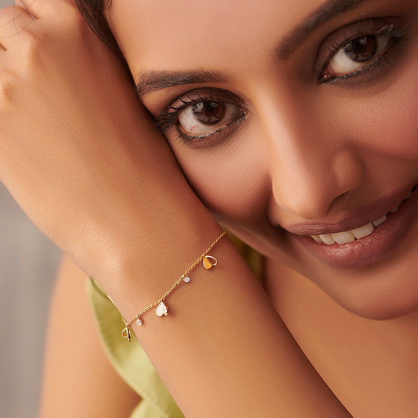 Joyous Hearts Diamond Bracelet