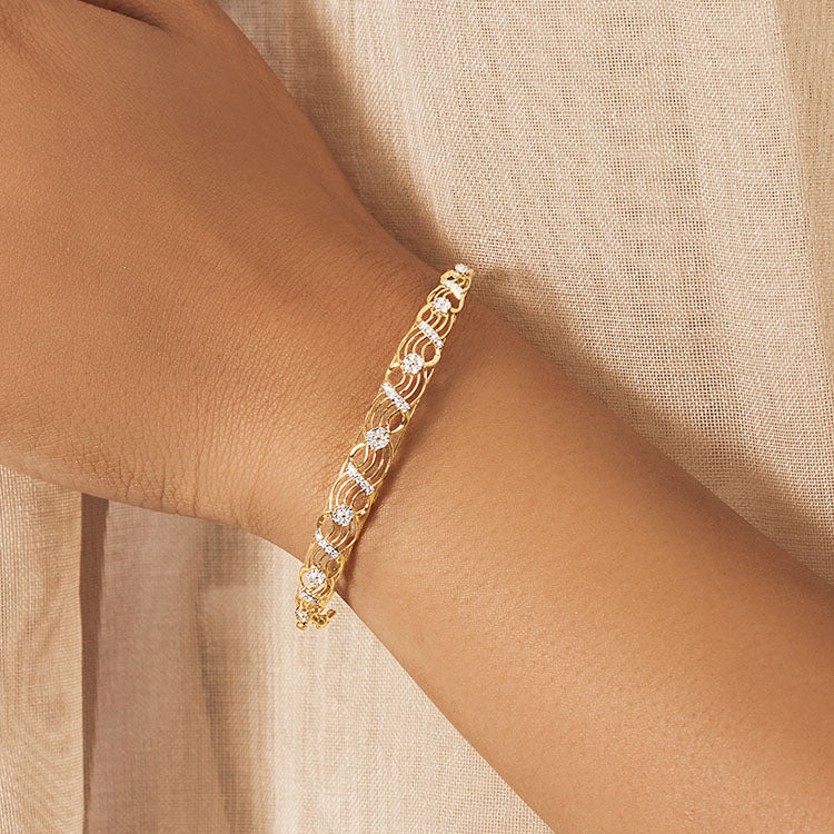 Glamorous Grace Diamond Bracelet