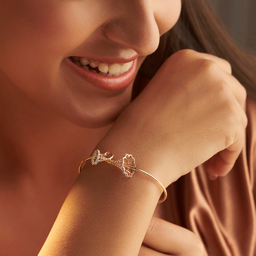 Graz Twisted Diamond Bracelet