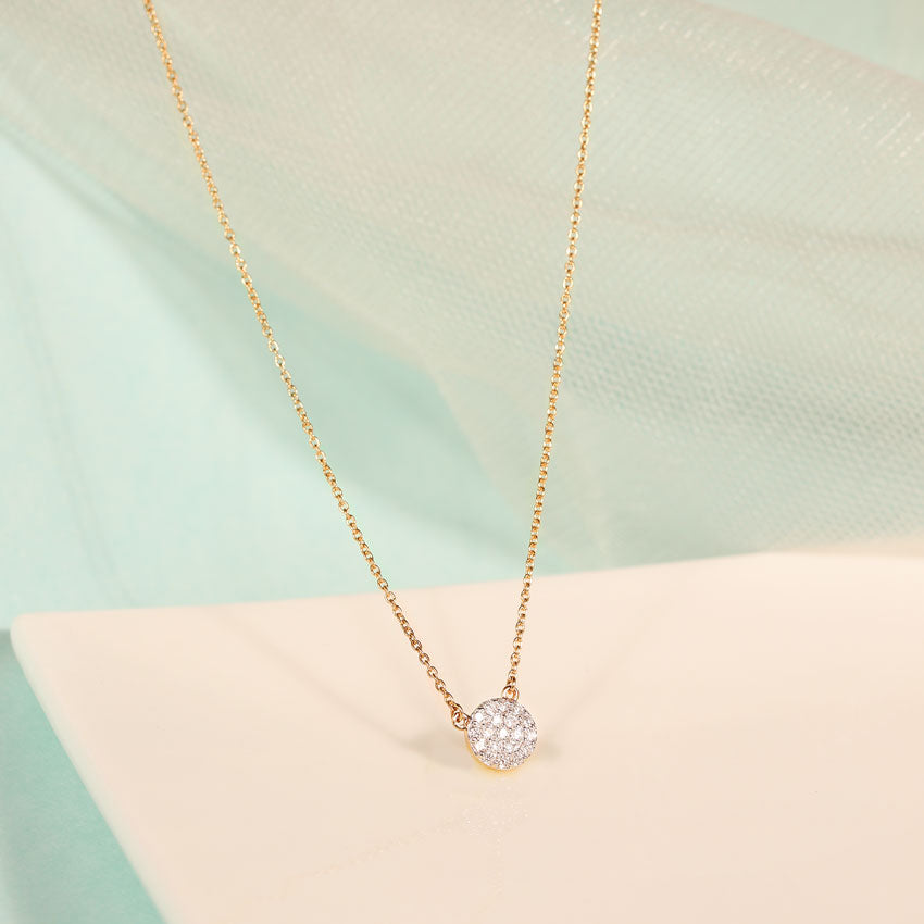 Circlet Diamond Necklace