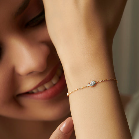 Paisley Station Diamond Bracelet