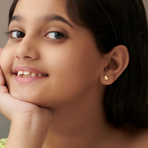 Simply Love Kids' Gold Earrings