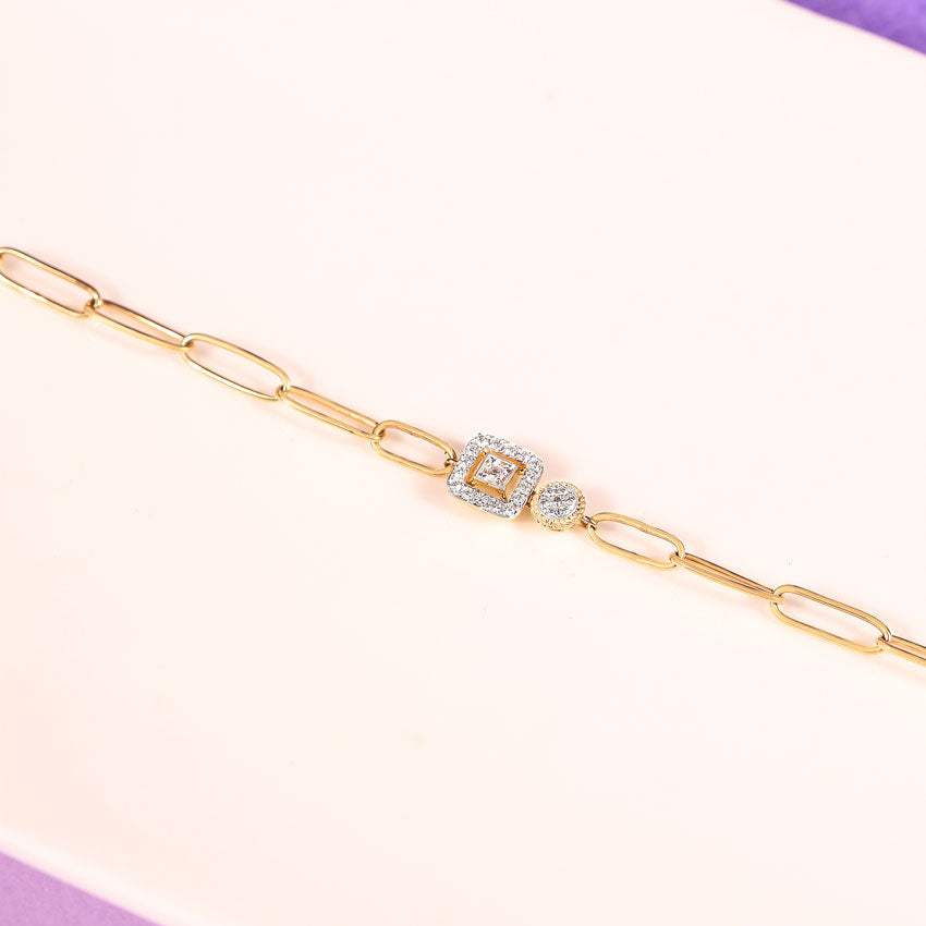 Gleam Quad Diamond Bracelet