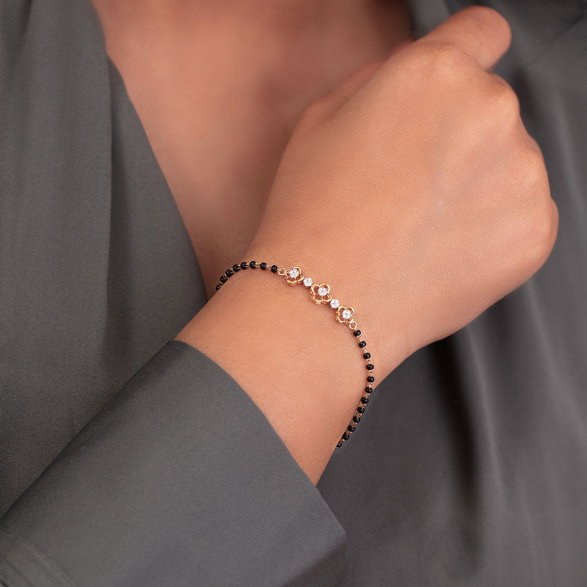 Saranya Diamond Mangalsutra Bracelet