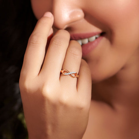 Cora Infinity Diamond Ring