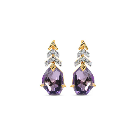 Define your Victory Gemstone Earrings