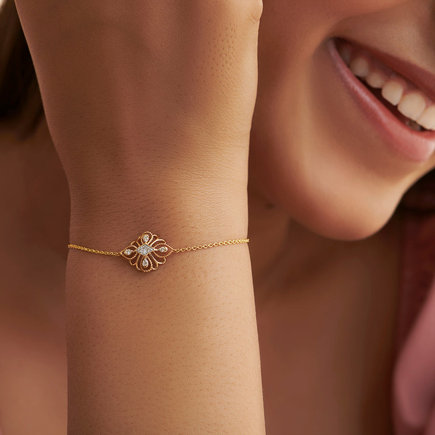 Deleria Diamond Bracelet