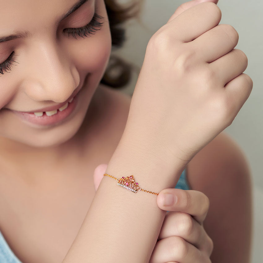 Tiara Kids' Gemstone Bracelet