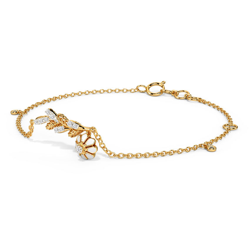 Victory Blossom Diamond Bracelet