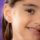 Snow White Heart Earrings