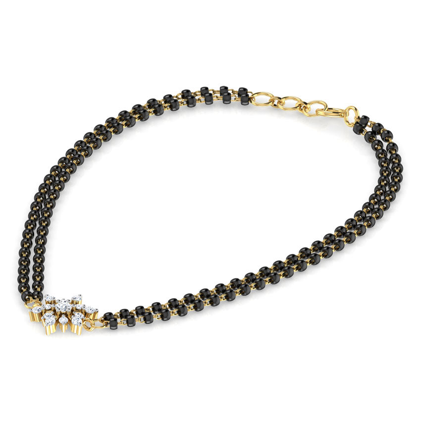 Vedika Diamond Mangalsutra Bracelet